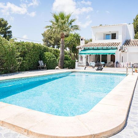 Casa Maria Top Floor Studio Apartment With Swimming Pool Javea Exterior photo
