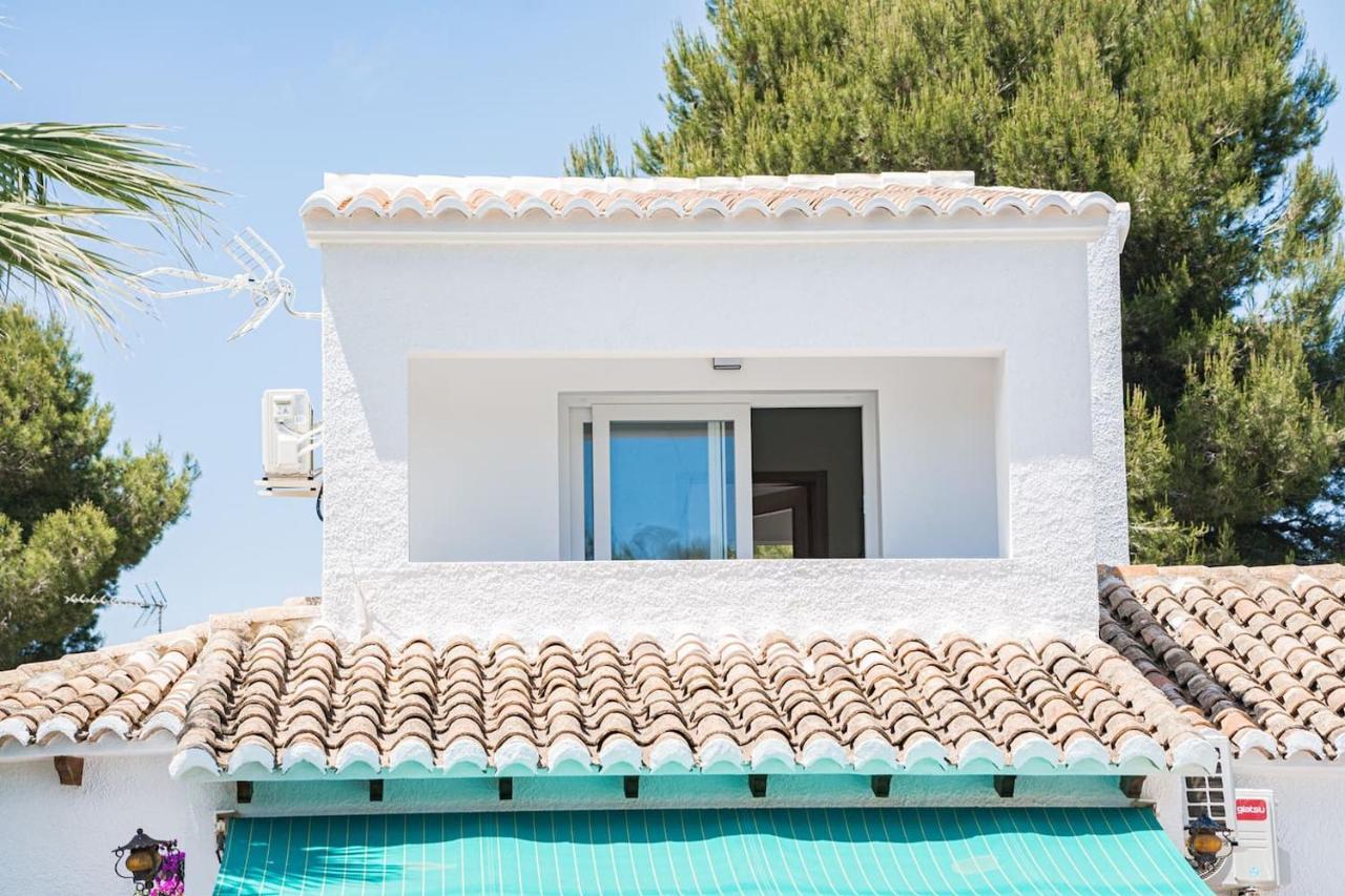 Casa Maria Top Floor Studio Apartment With Swimming Pool Javea Exterior photo