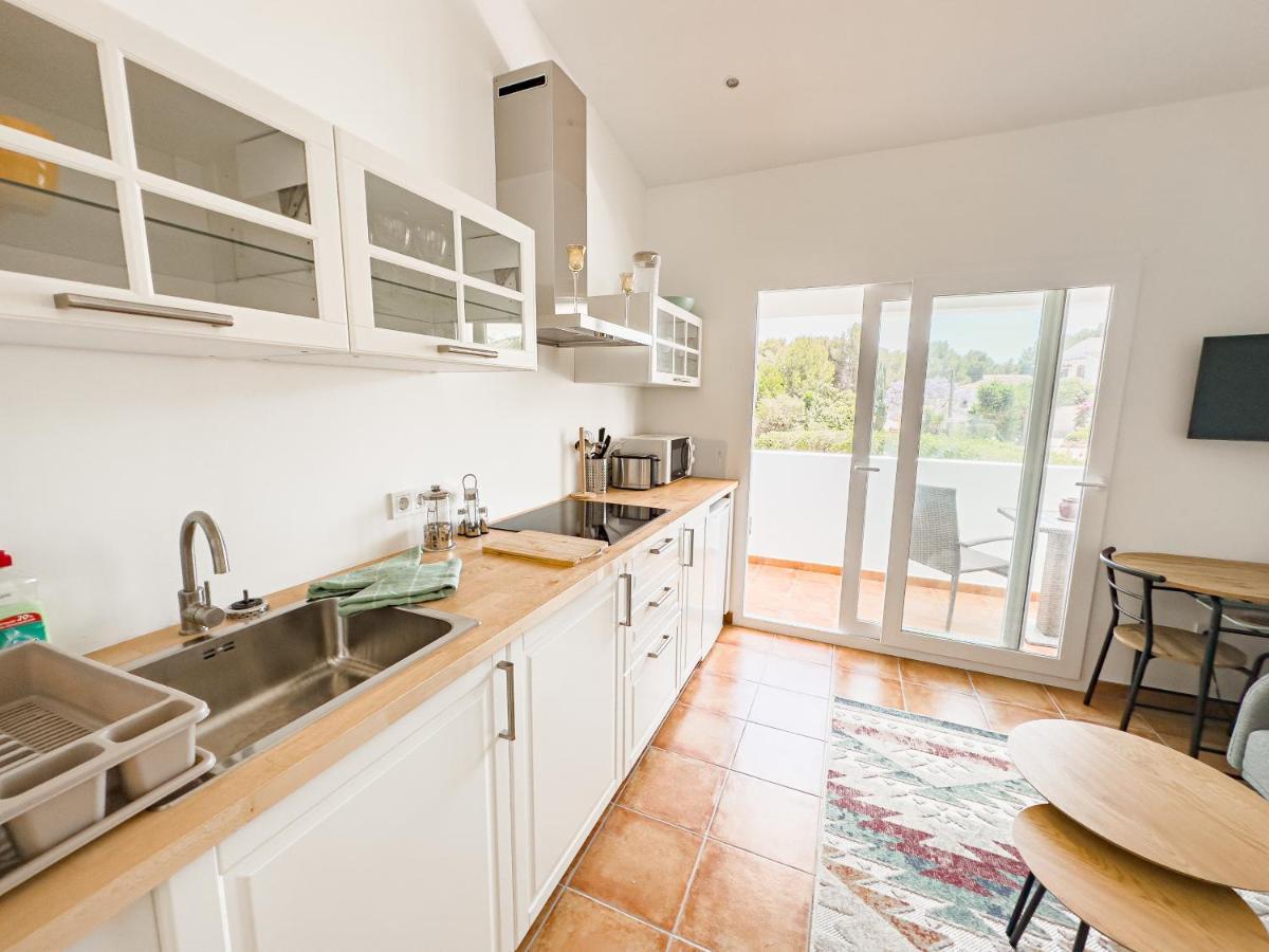 Casa Maria Top Floor Studio Apartment With Swimming Pool Javea Exterior photo