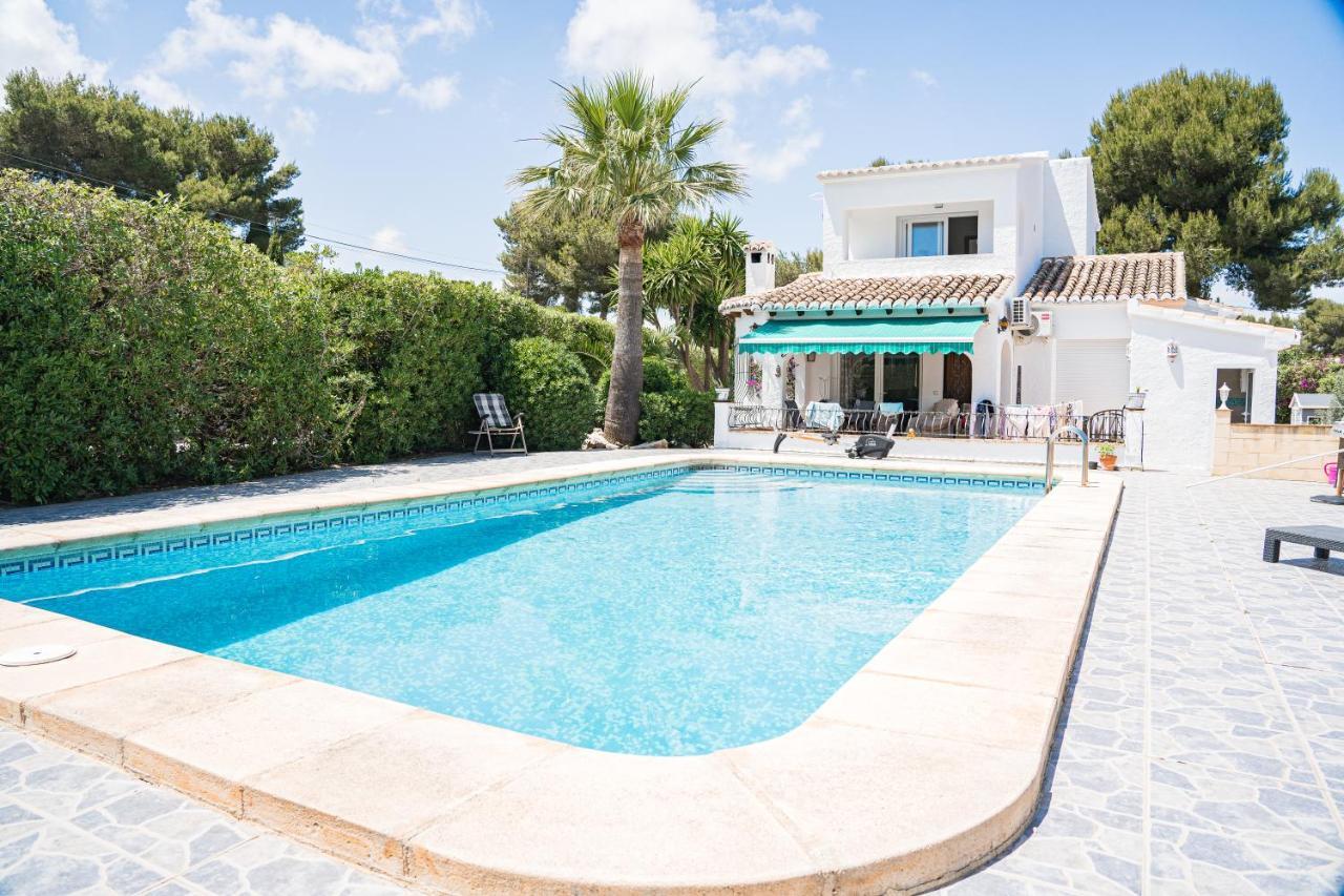 Casa Maria Top Floor Studio Apartment With Swimming Pool Javea Exterior photo