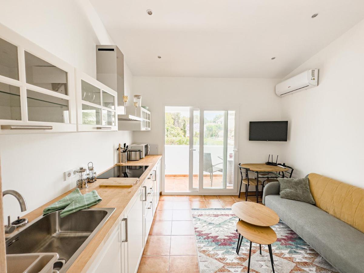 Casa Maria Top Floor Studio Apartment With Swimming Pool Javea Exterior photo