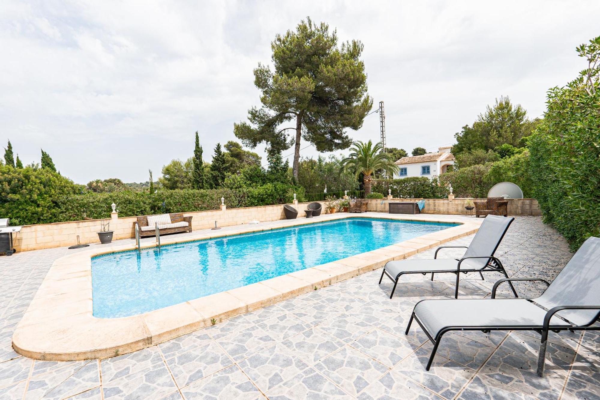 Casa Maria Top Floor Studio Apartment With Swimming Pool Javea Exterior photo
